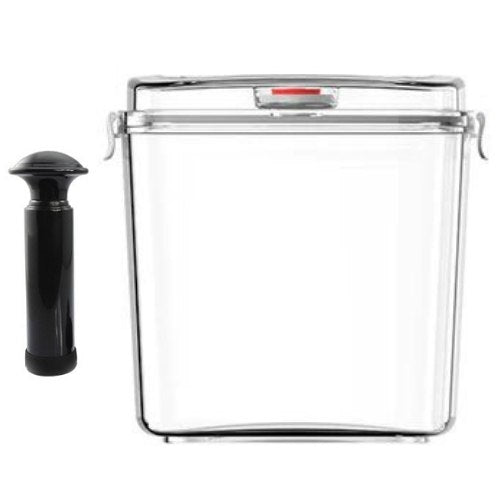 hermetyczna skrzynka próżniowa z pompą