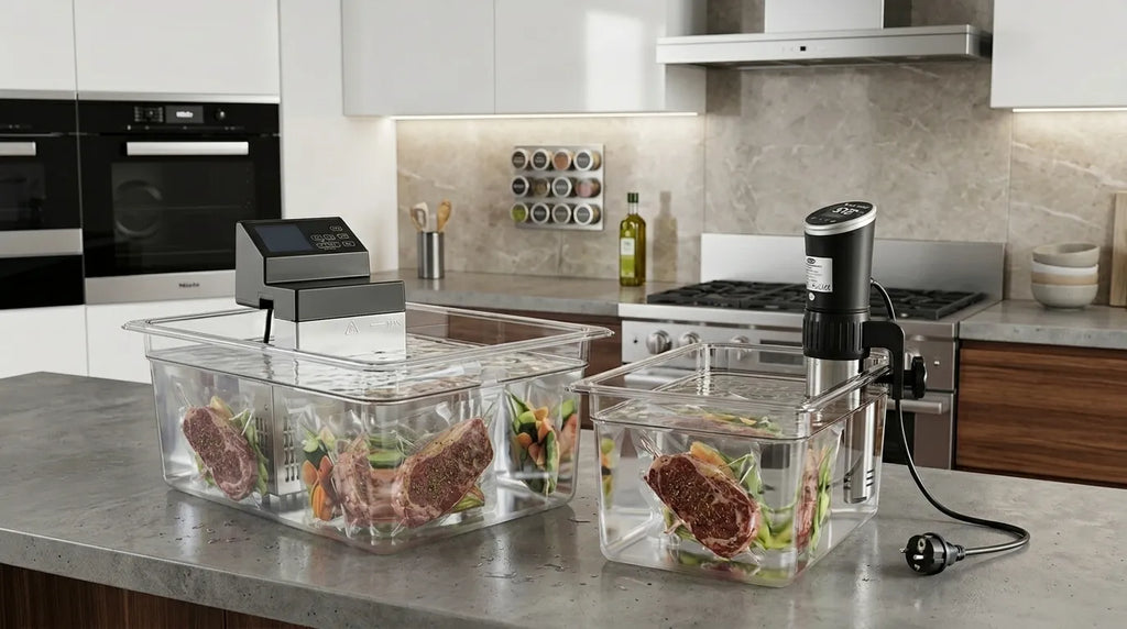 Thermplongeurs dans une cuisine 