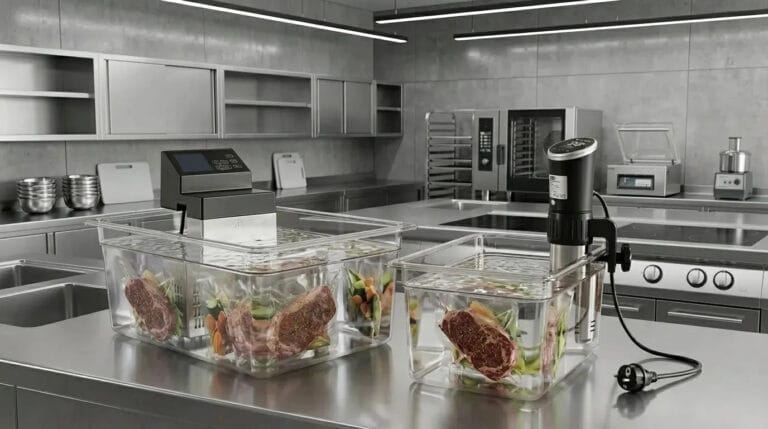 Właściwa cyrkulator sous-vide do regularnego gotowania metodą sous vide, w zależności od ilości wody