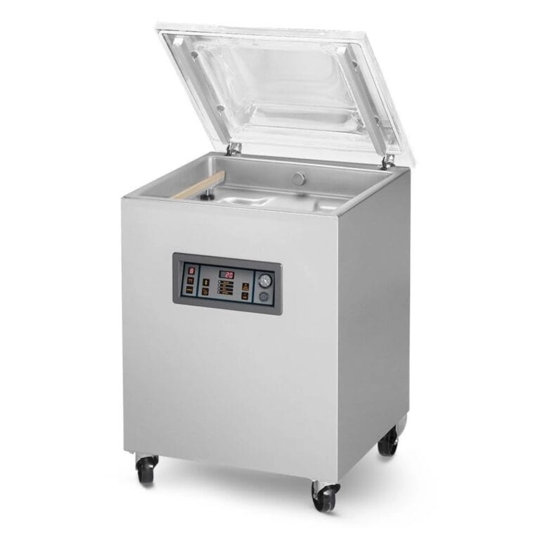 Przemysłowa komorowa pakowarka próżniowa (2 listwy po 52 cm / 2400 do 3500 W)