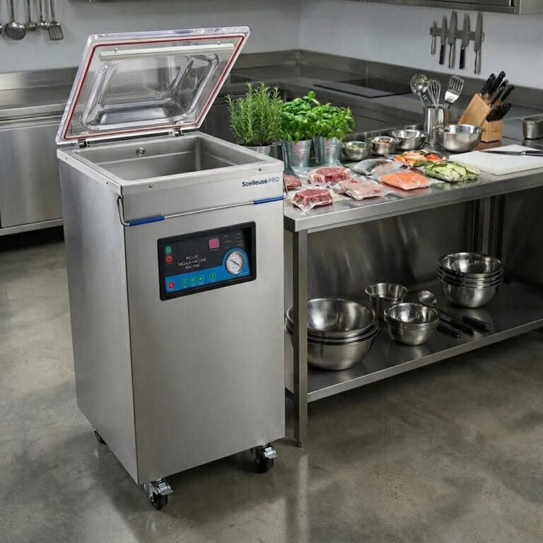 Pakowarka próżniowa komorowa na kółkach (40cm / 900W)