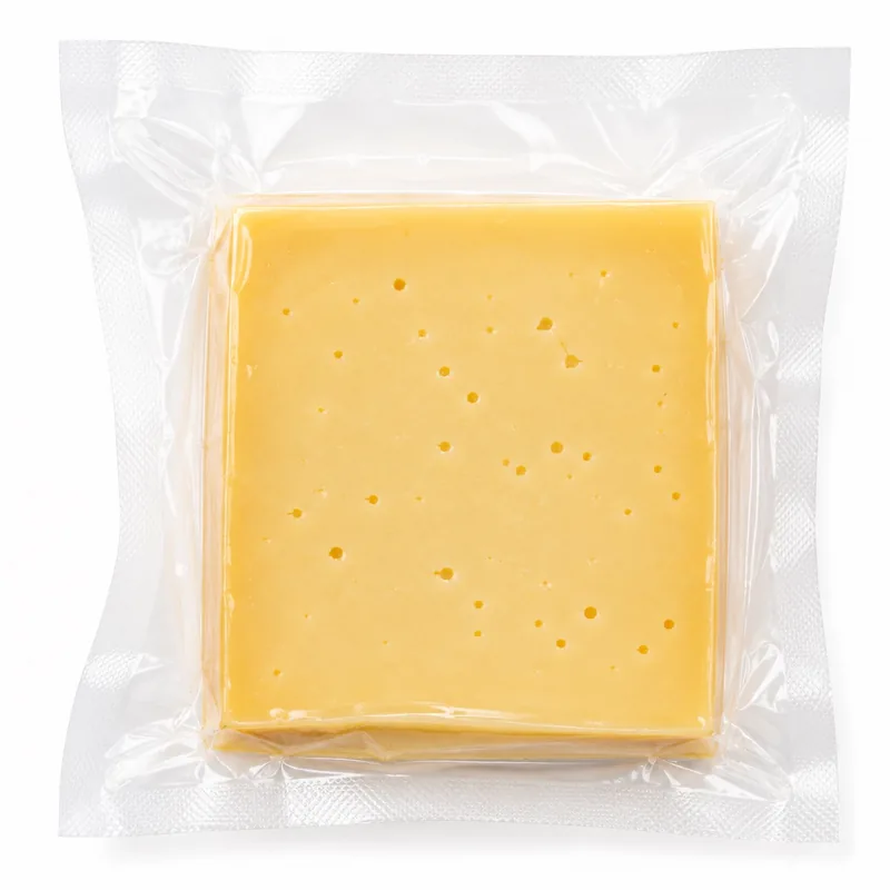 Fromage emballé sous vacuum en masarni